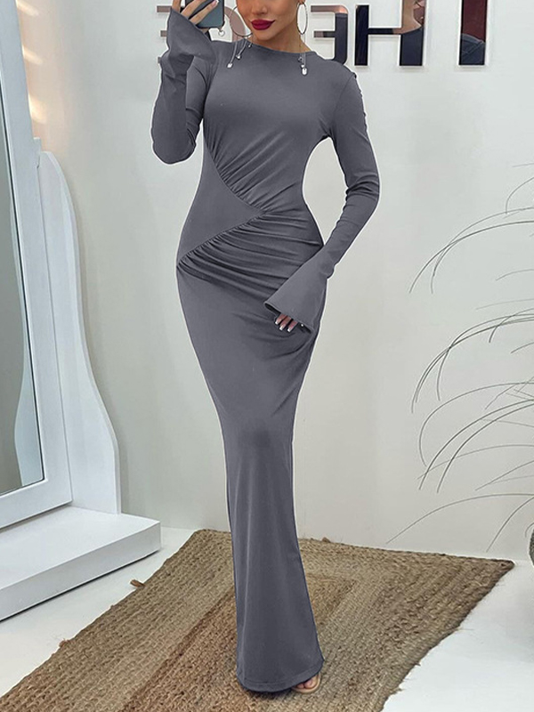 Elegante Maxikleider mit schmaler Taille