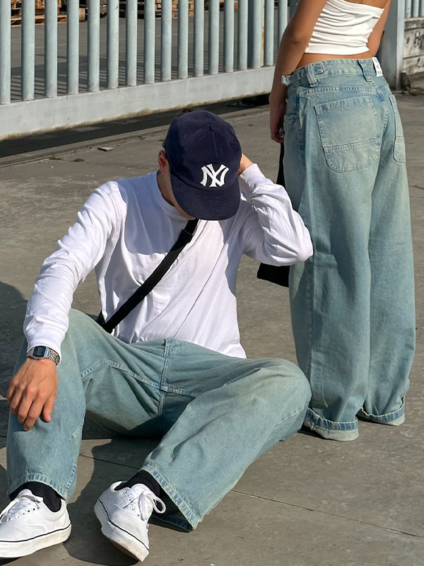 Entspannte, bequeme Boyfriendjeans