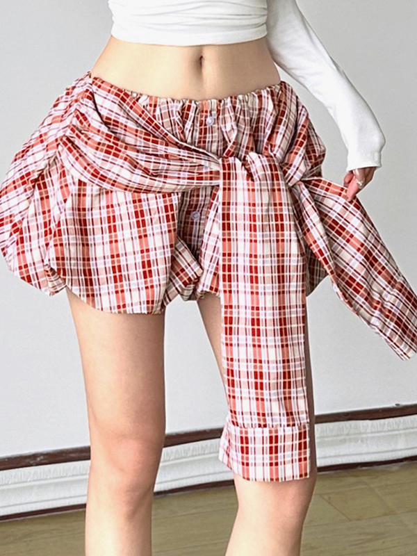 Süßer und würziger Minirock mit Trägern