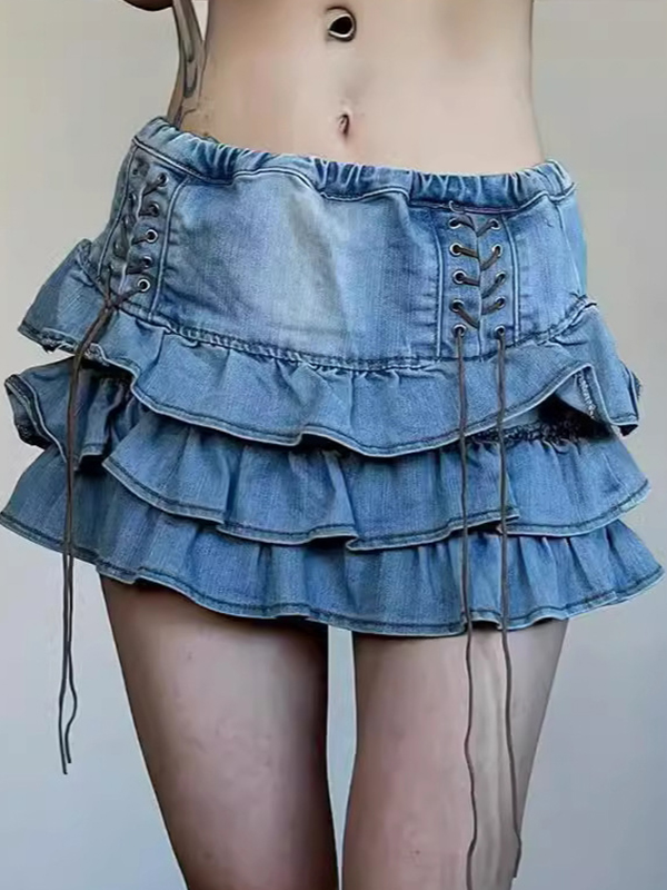 American Vintage Minirock mit Trägern