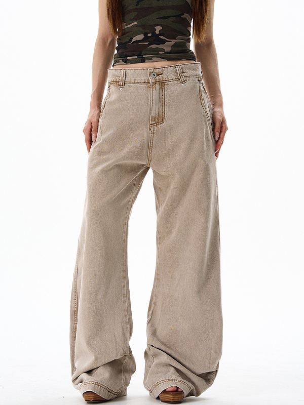 American High Street – Helle Boyfriendjeans