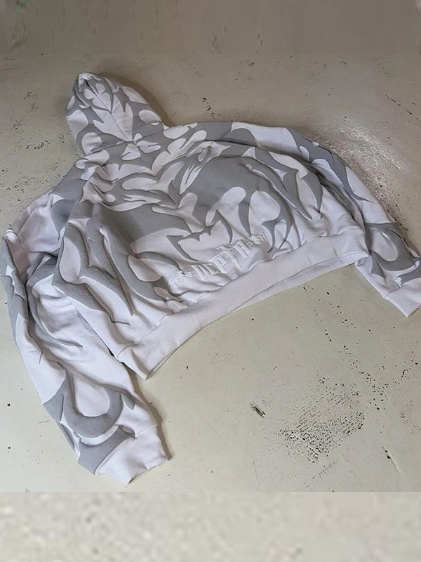 Übergroßer Hoodie mit Grafik für Herren