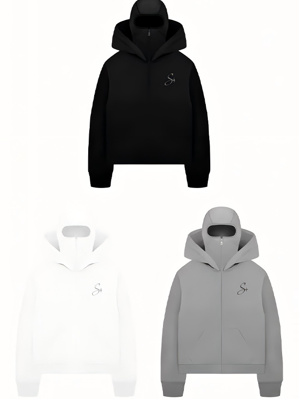 Doppellagiger Oversize-Hoodie für Herren