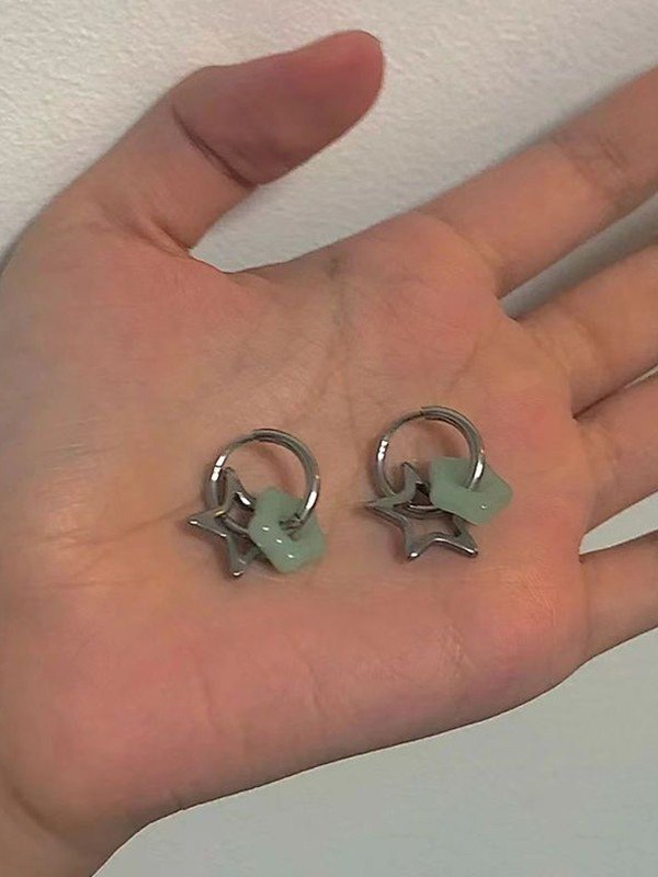 Stern Creolen aushöhlen