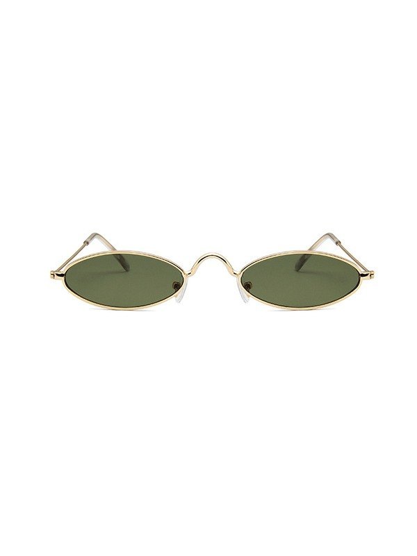 Vintage kleine ovale Sonnenbrille