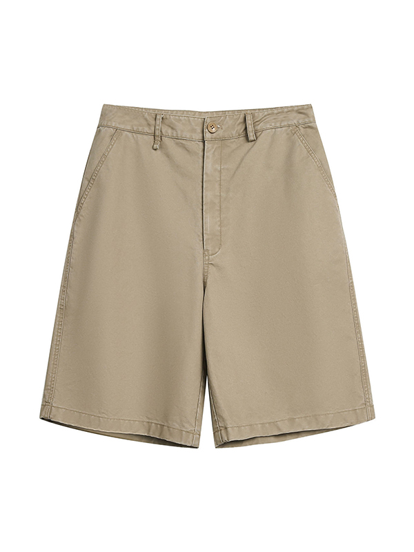 Schlichte, gerade, lässige Shorts für Herren
